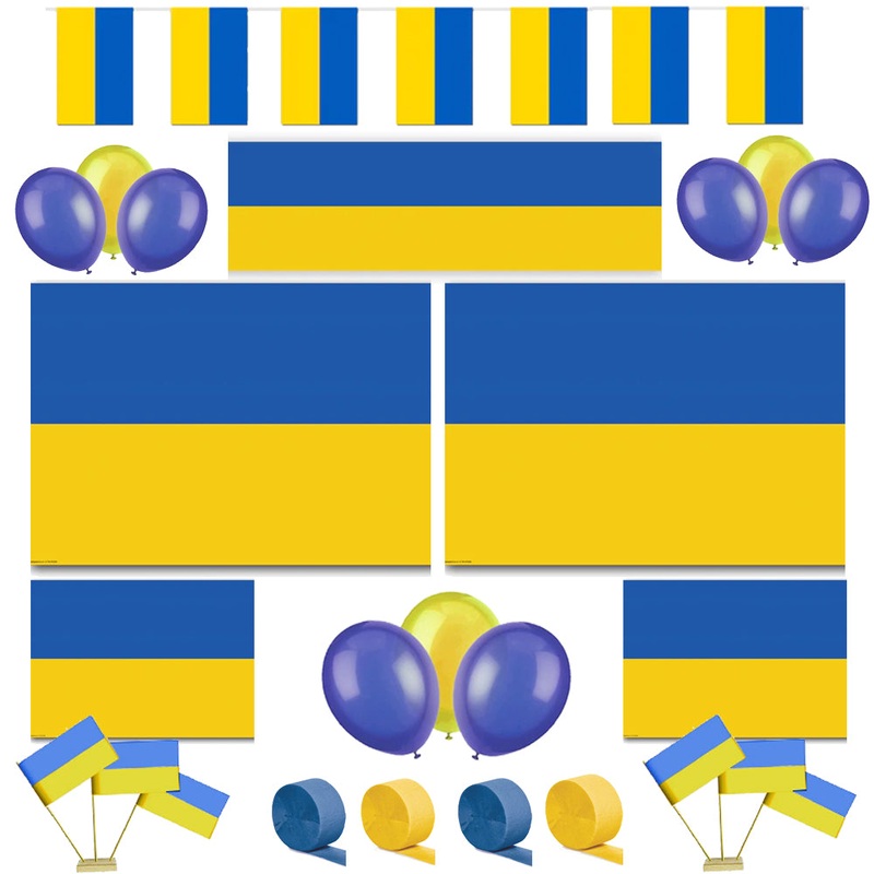 Ukraine Flag Decoration Pack
