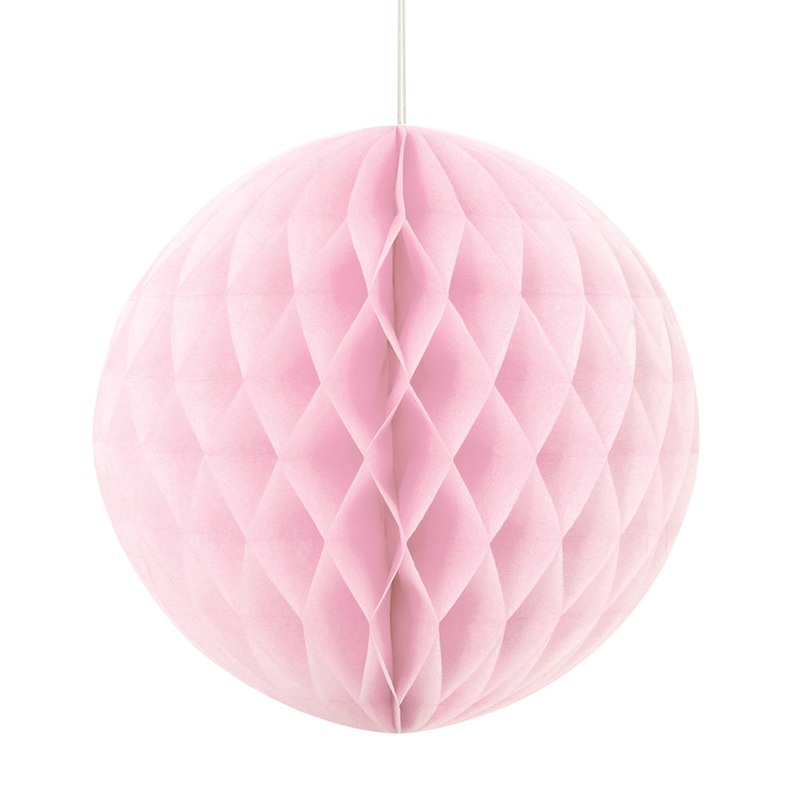 Pale Pink Tissue Ball - 20cm