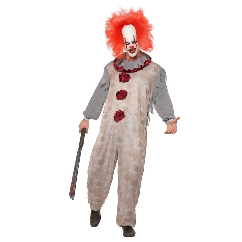 Vintage Clown Man Costume