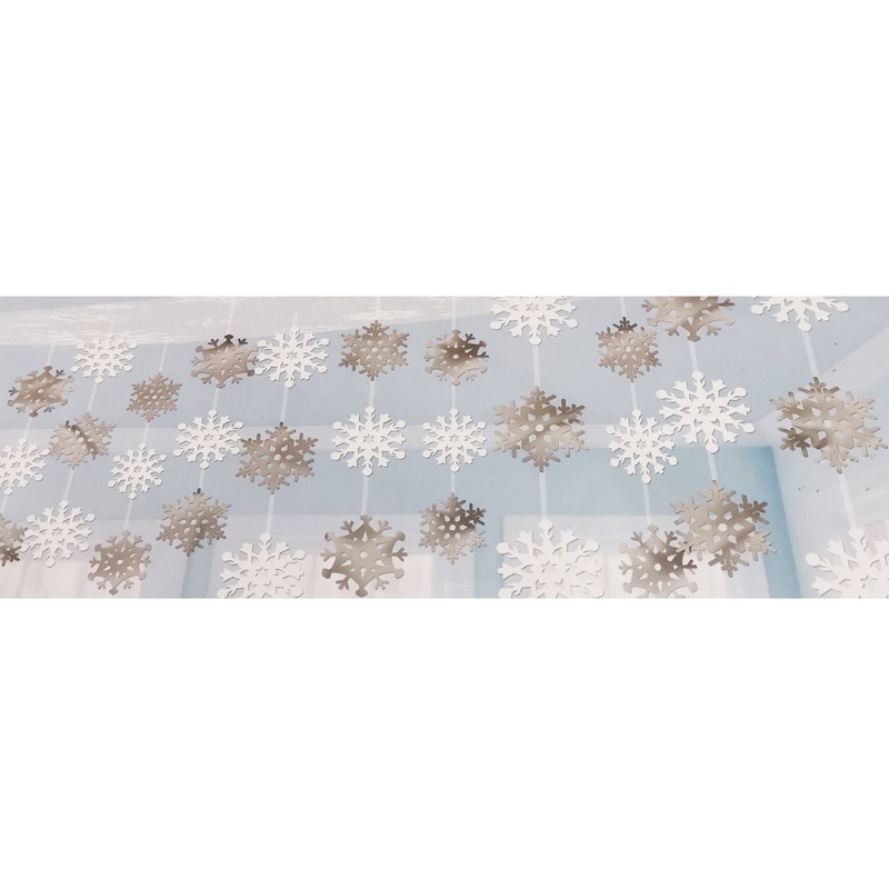 Snowflake Ceiling Decoration - 3.04m