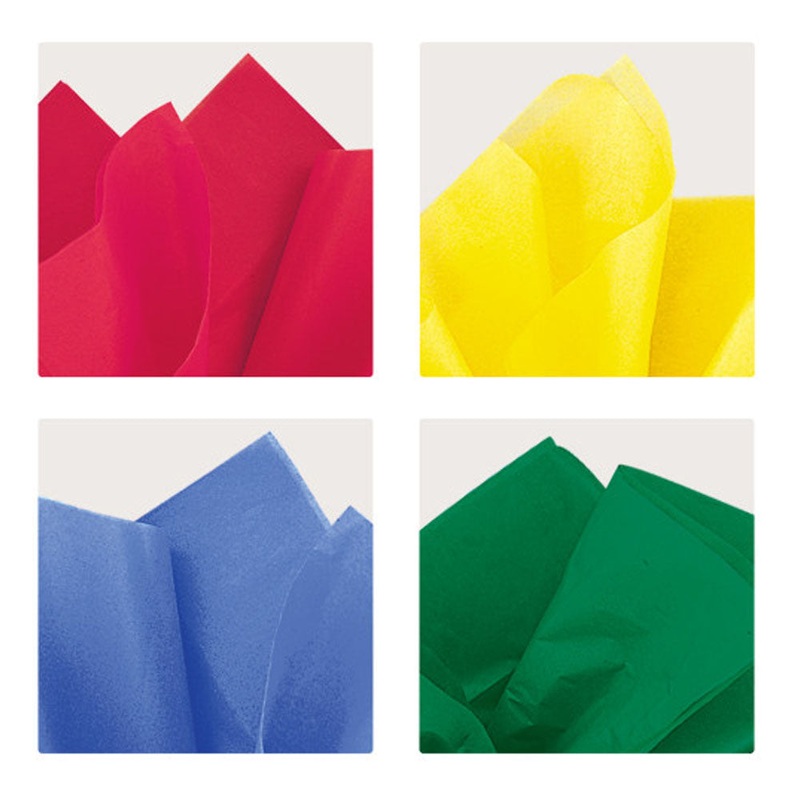 Tissue Sheets - Assorted Colours -Pack of 10