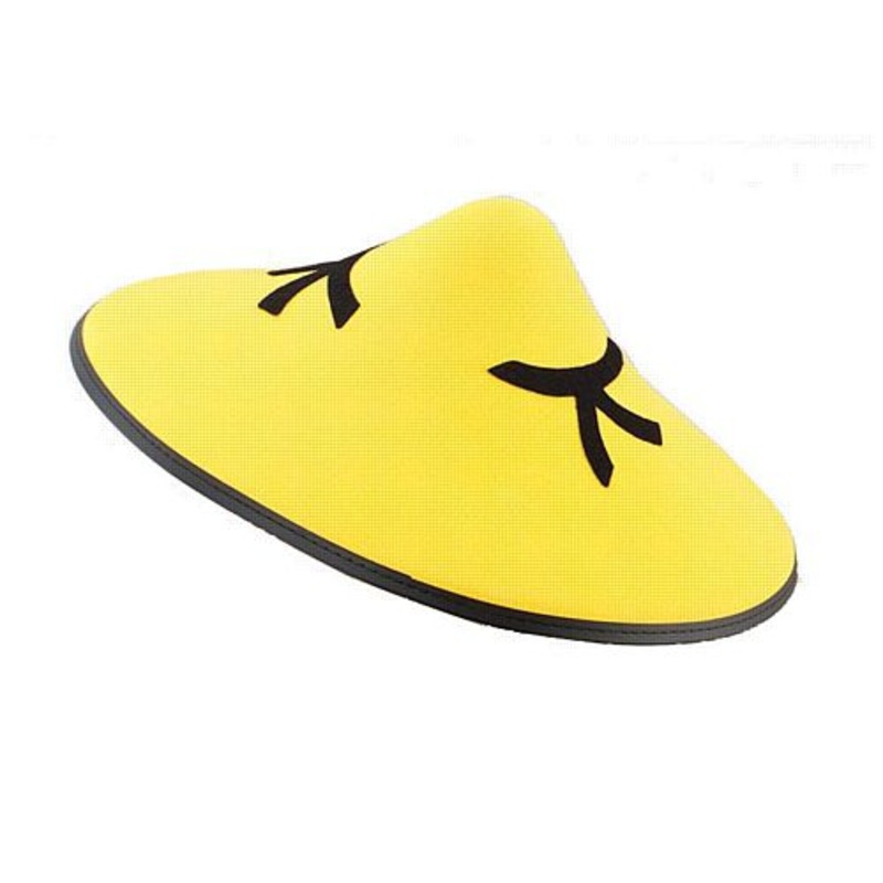 Yellow Chinese Conical Hat