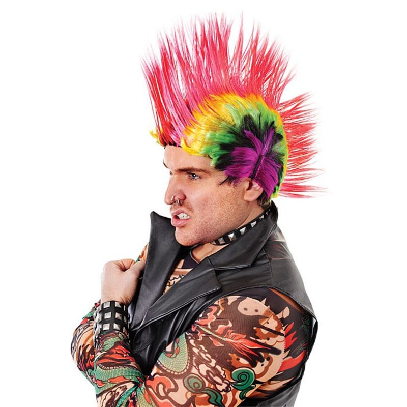 Multi-Coloured Mohican