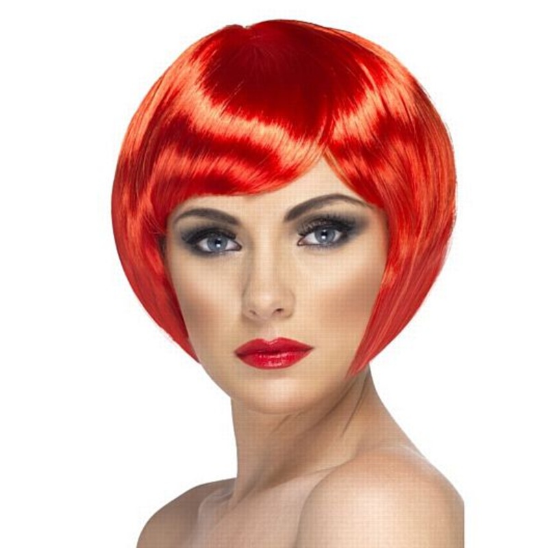 Red Babe Bob Wig