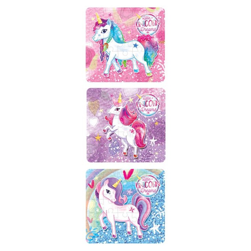 Unicorn Jigsaw Puzzle - 13cm - Assorted - Each