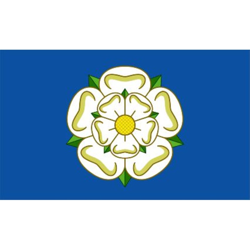 Yorkshire Polyester Fabric Flag 5ft x 3ft