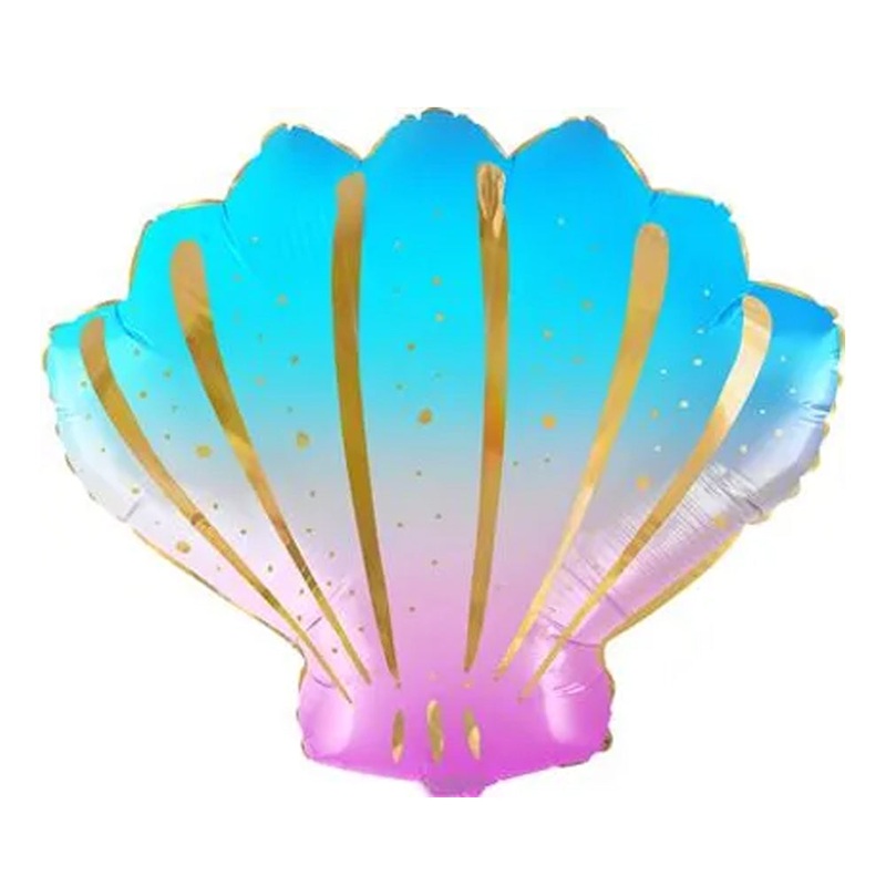 Ombre Seashell Foil Balloon - 21"