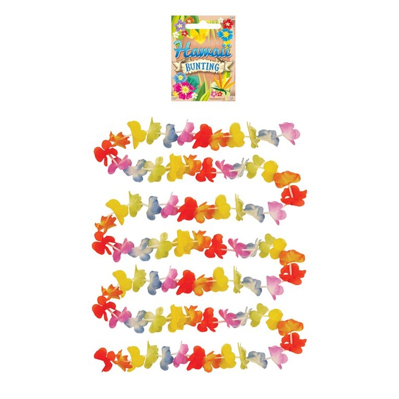 Rainbow Lei Floral Bunting - 3m
