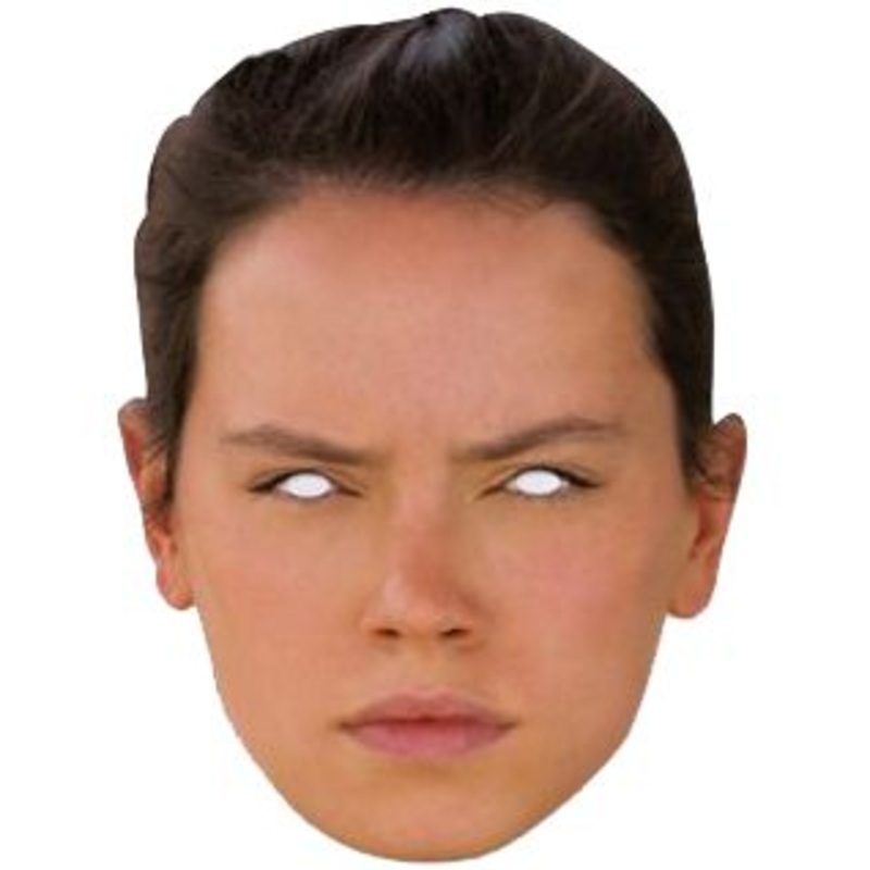Star Wars Rey Card Mask