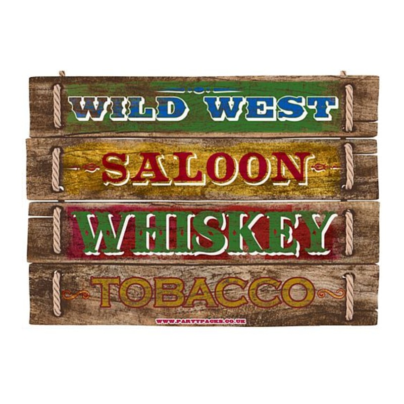 Wild West Themed Poster - A3