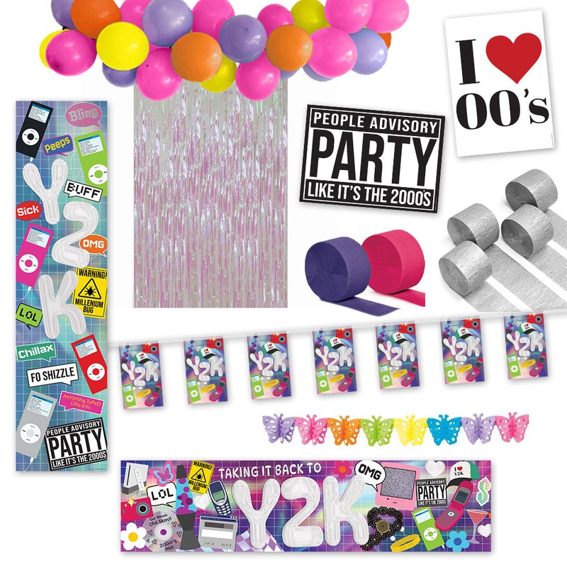 Y2K Party Decoration Pack
