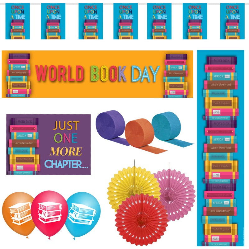 World Book Day Decoration Party Pack