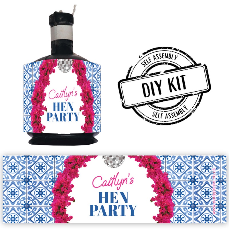 Personalised Party Poppers Kit- Dancing Queen - Pack of 18