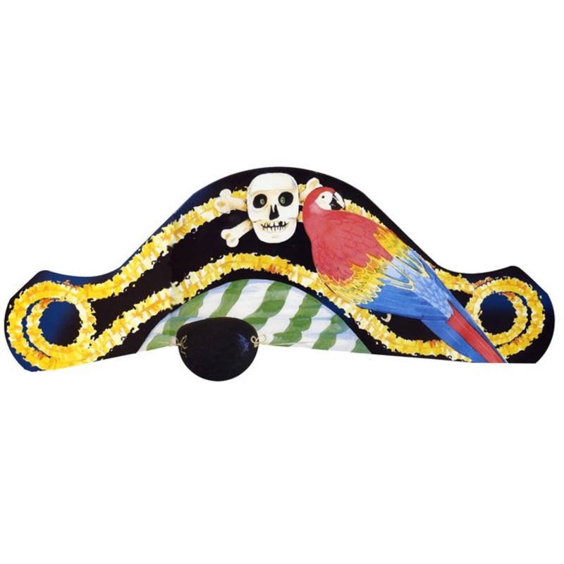 Pirate Card Hats - Each