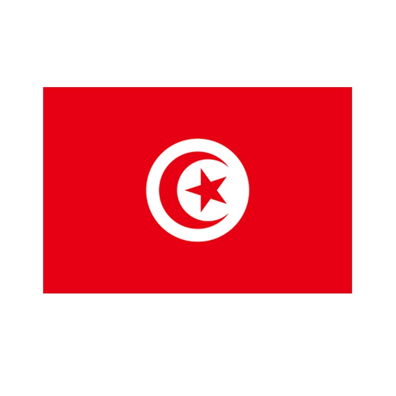 Tunisian Polyester Fabric Flag 5ft x 3ft
