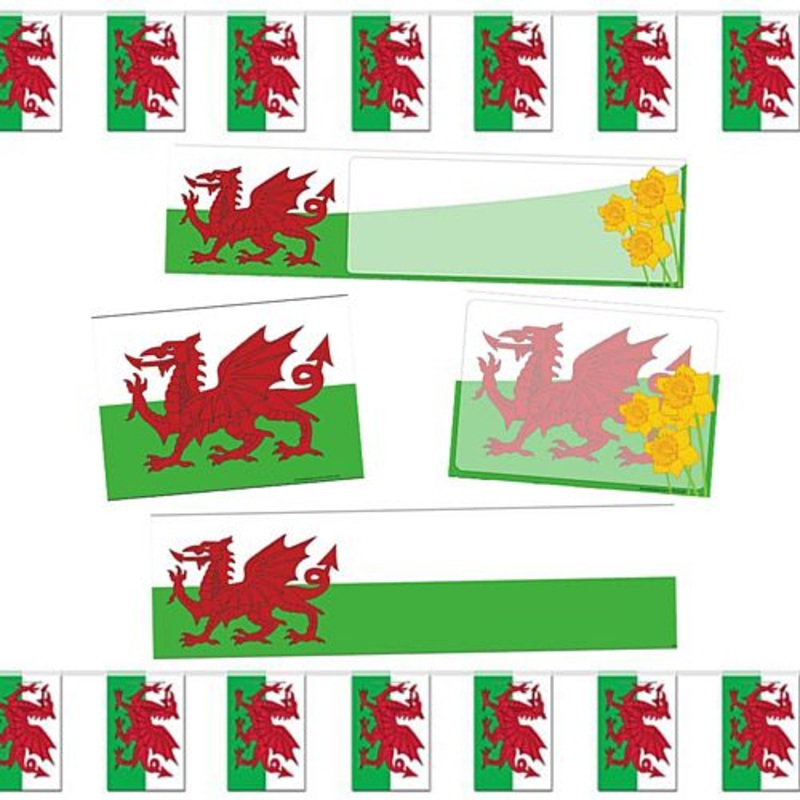 Small St Davids Welsh Decoration Pack