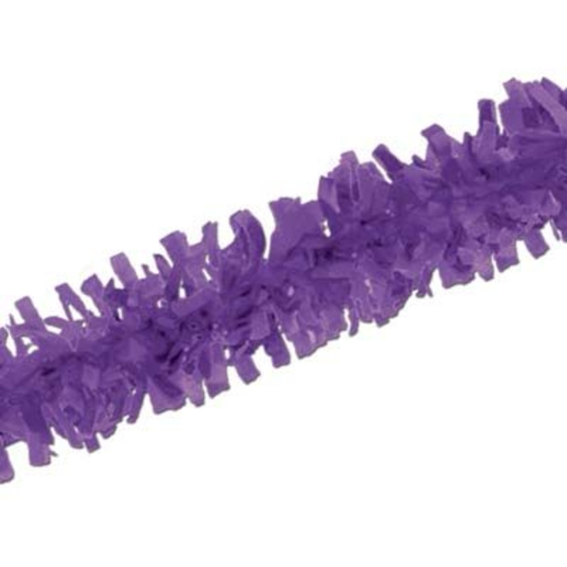Tissue Festooning Purple - 7.62m