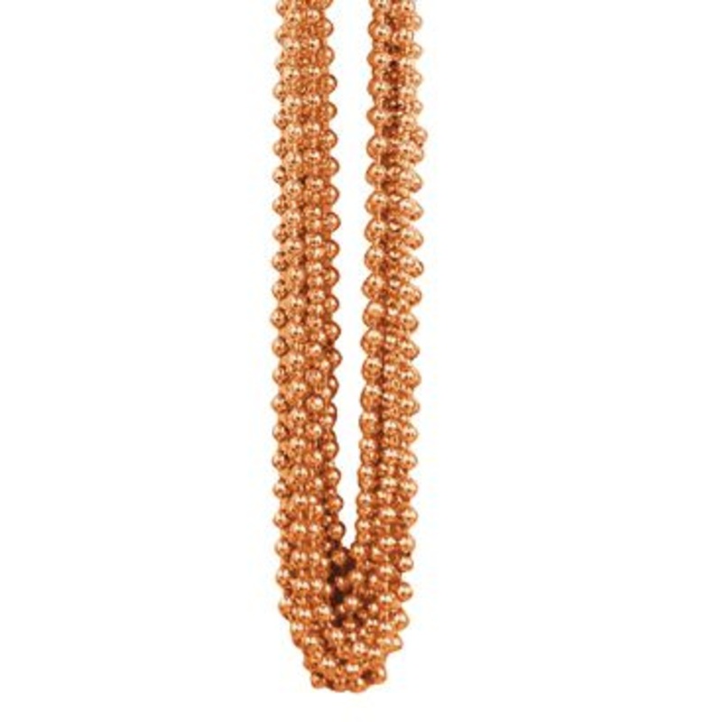 Amber Party Beads - Pack of 12