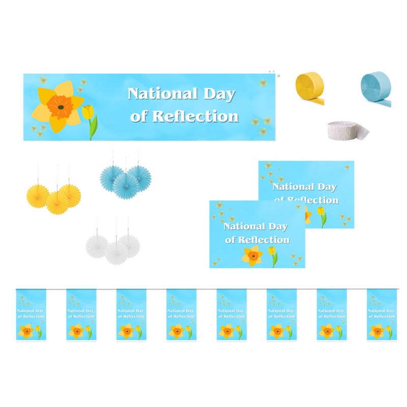 National Day of Reflection Decoration Pack
