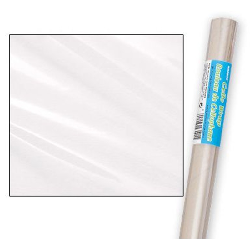 Roll of Clear Cello Wrap - 30" x 5'
