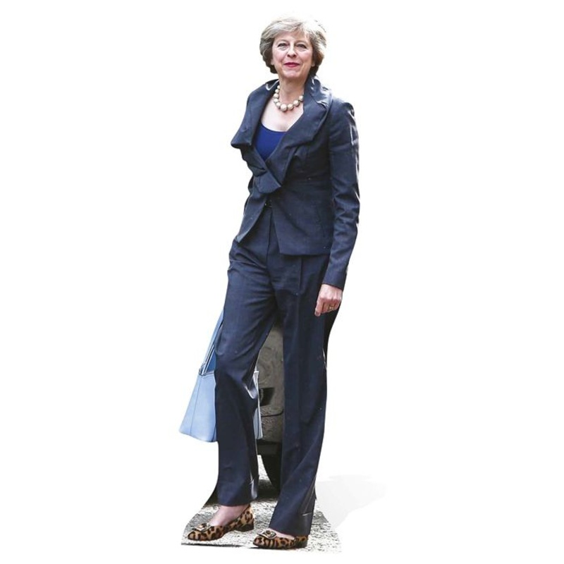 Theresa May Cardboard Cutout - 1.7m