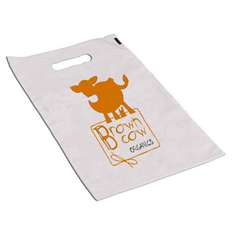 5000 Custom Plastic Party Bags- 2 Colour Print