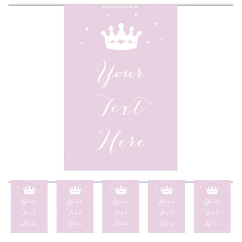 Personalised Princess Bunting - 3m