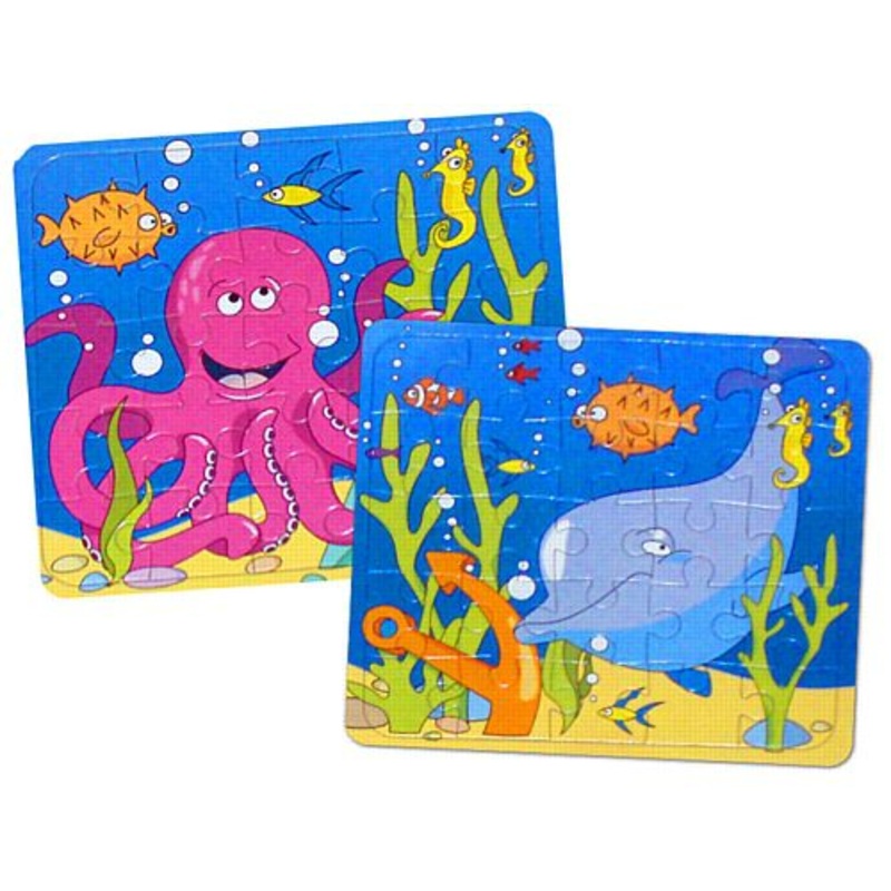 Under the Sea Jigsaw Puzzle - 13cm X 13cm - Assorted designs - Each