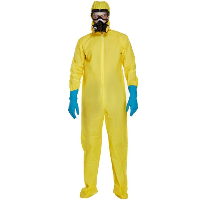 Yellow Hazmat Suit Breaking Bad Costume