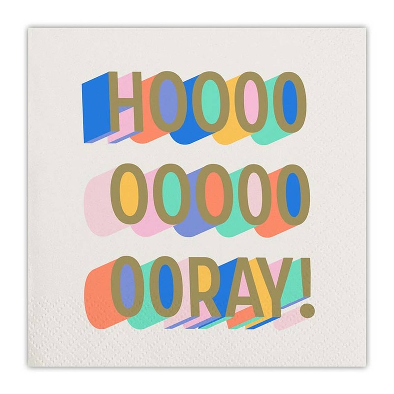 Hooooray Napkin