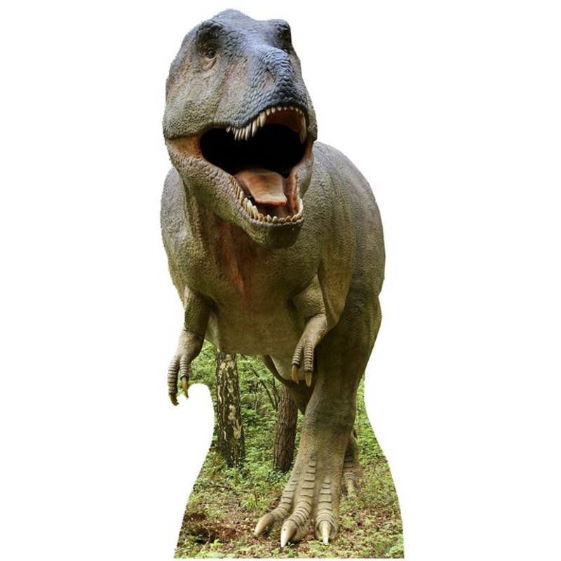 T-Rex Cardboard Cutout - 1.86m