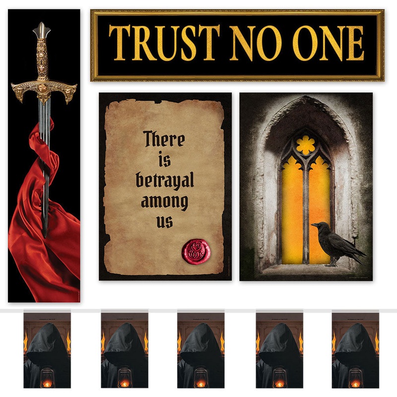 Trust No One Paper Decoration Pack