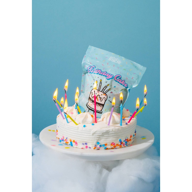 Birthday Cake Flavored Cotton Candy