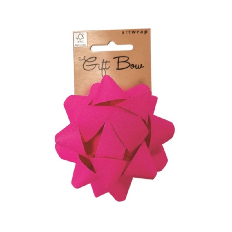 Paper Bow Large - Pink