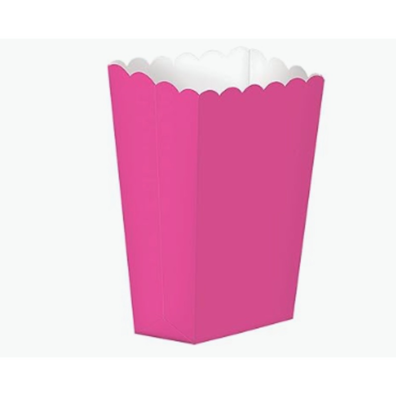 Pink Scallop Treat Boxes