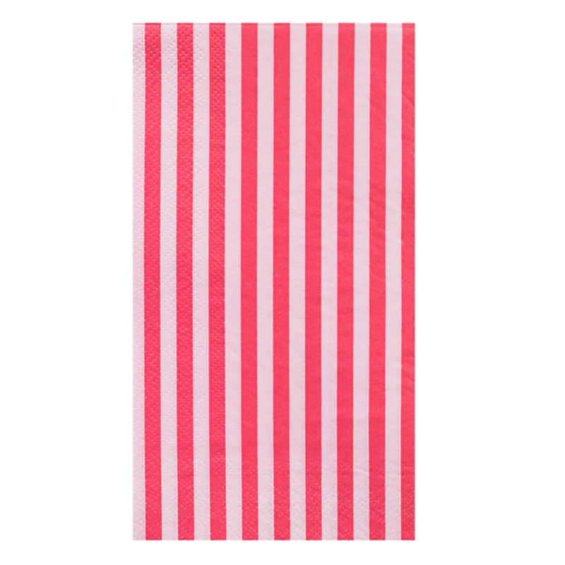 Pink Striped Napkins