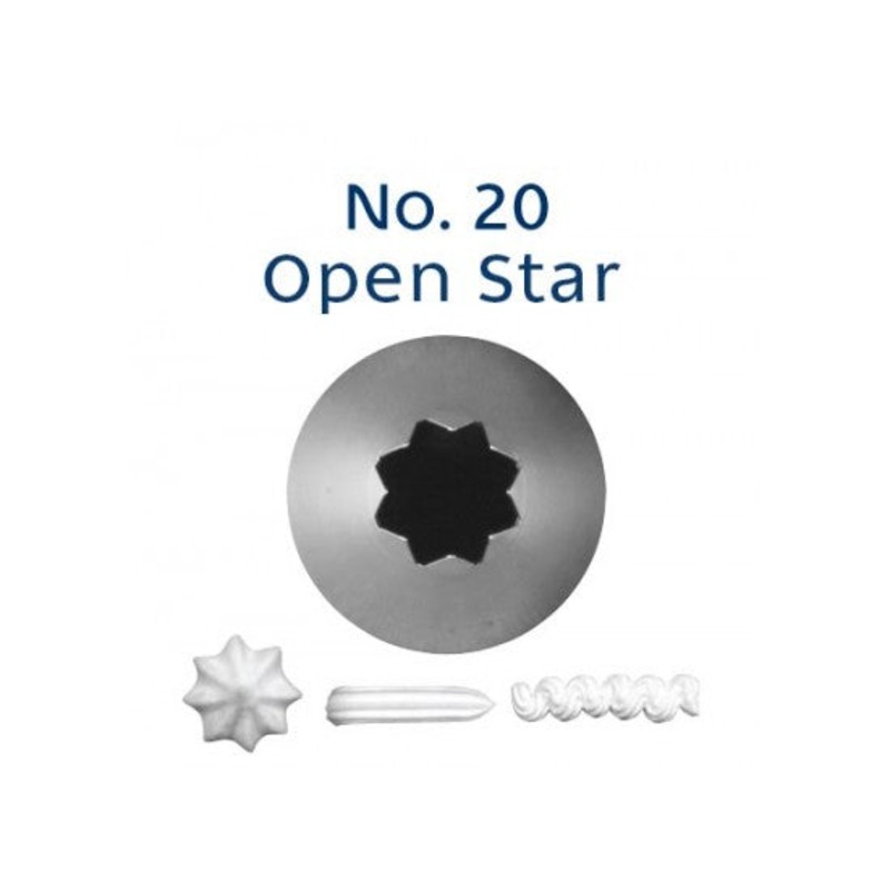 No. 20 Open Star Icing Tip