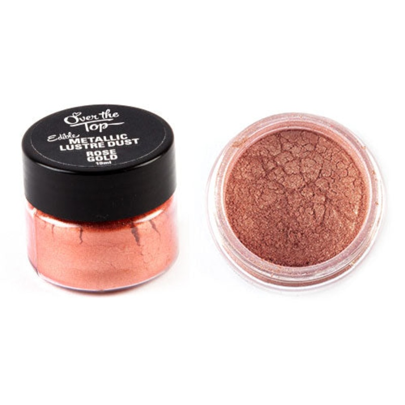 Over The Top Rose Gold Lustre Dust 10ml