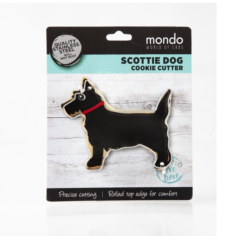 Mondo Scotty Dog Cookie Cutter