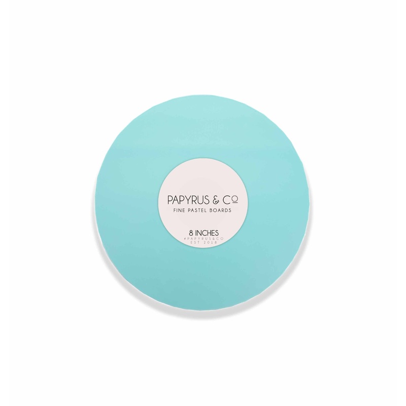 PASTEL BLUE 8" Round Masonite Cake Board