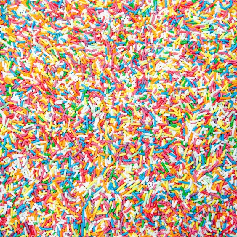 Rainbow Sprinkles 1.5mm - 500g