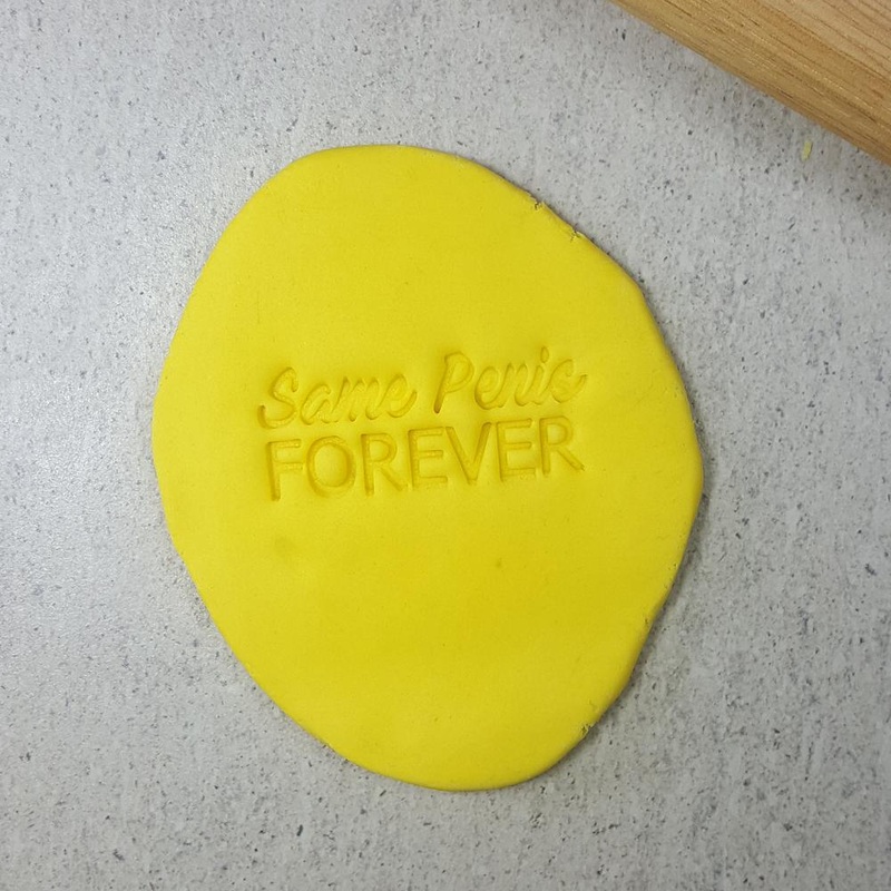 Same Penis FOREVER Embosser 60mm