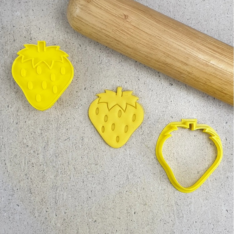 Strawberry Embosser & Cutter Set