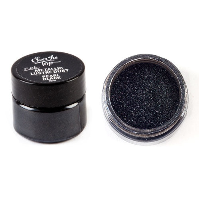 Over The Top Pearl Black Lustre Dust 10ml