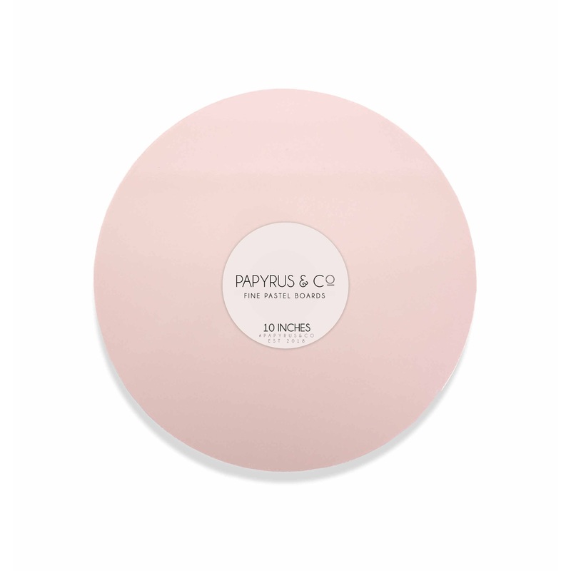 PASTEL PINK 10" Round Masonite Cake Board