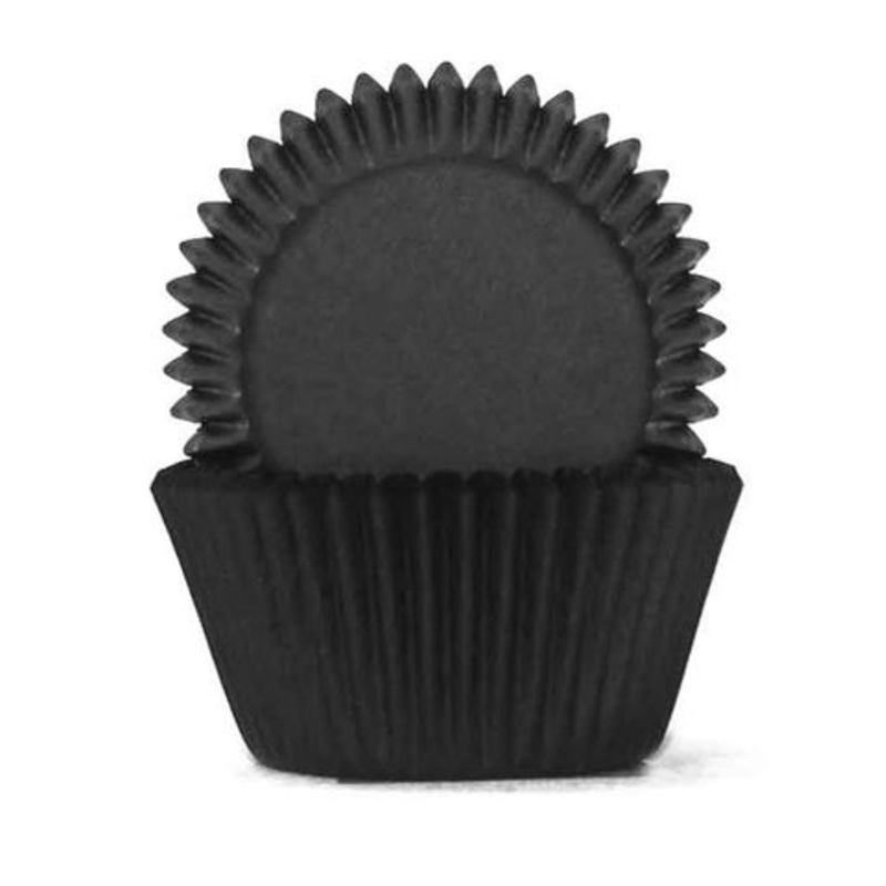 #408 Baking Cups 100pk - Black