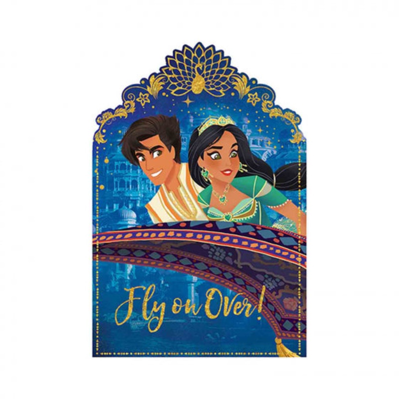 Aladdin Postcard Invitations