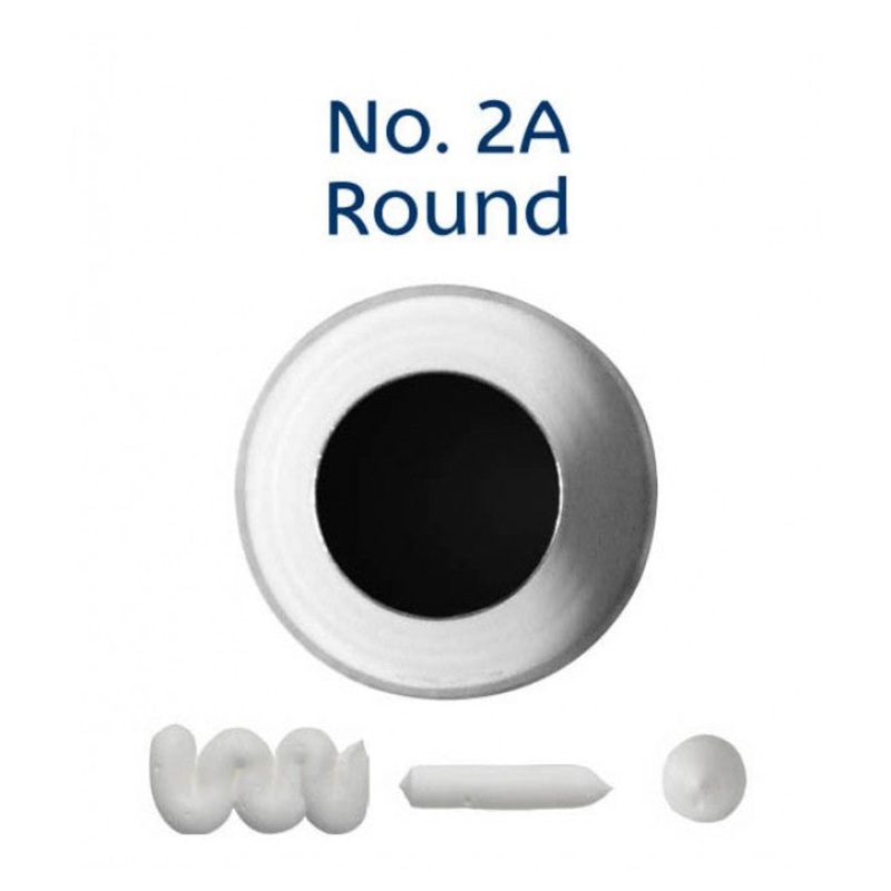 No. 2A Round Medium Icing Tip