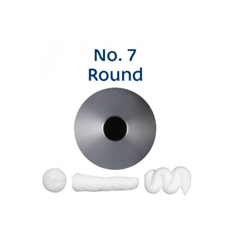 No. 7 Round Piping Tip