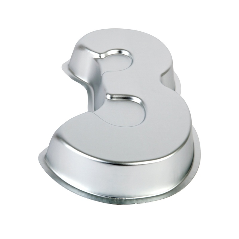 Number Three Cake Pan Mondo